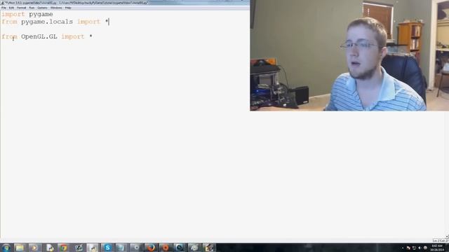 Pygame (Python Game Development) Tutorial - 91 - OpenGL Intro смотреть онлайн
