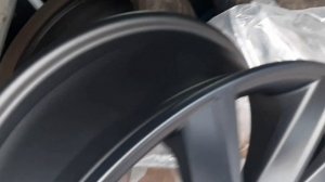 Диски khomen wheels black matt фольксваген поло лифтбек / volkswagen polo liftback