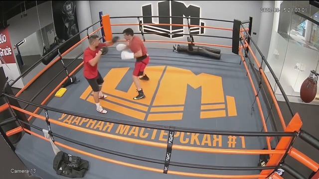 Фрагмент вечерней персональной тренировки. смотреть онлайн