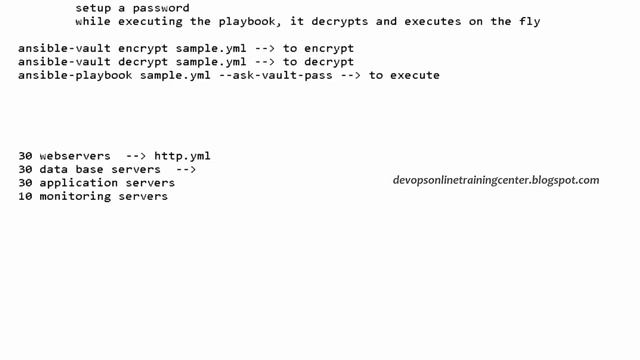 Ansible Vault, Playbook And Roles Tutorial | Ansible Playbook Beginners Tutorial