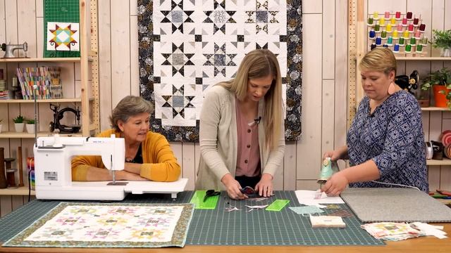 Triple Play: 3 Ohio Star Quilts With Jenny Doan Of Missouri Star (Video Tutorial)