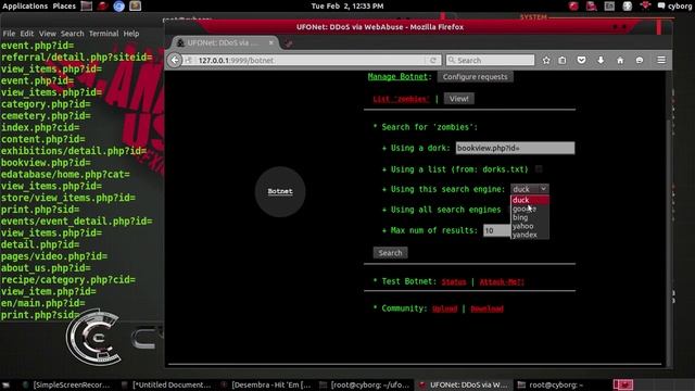 How To Use UFOnet On Cyborg Hawk ( Linux ) смотреть онлайн