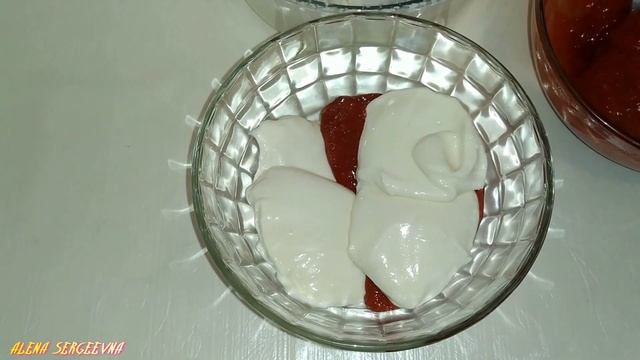 Сливочно Клубничный Мусс #мусс #клубника #рецепт #вкусныйрецепт смотреть онлайн