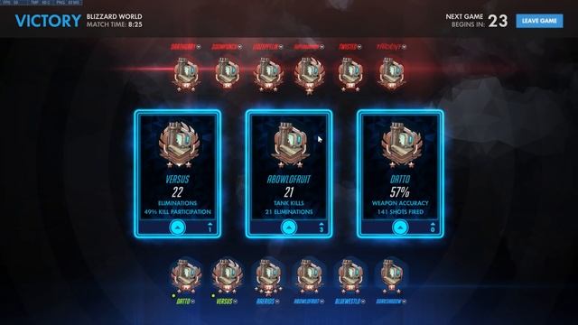 The (Blizzard) World of Infinite Bastion Tanks - Overwatch Custom Game смотреть онлайн