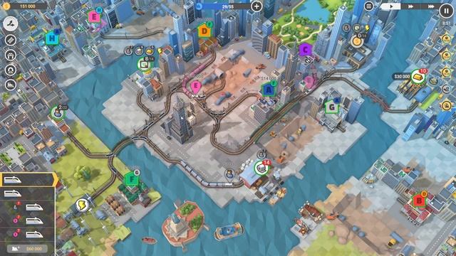 Passenger Flow DLC - Level 19: New York (5 Stars) Train Valley 2 смотреть онлайн