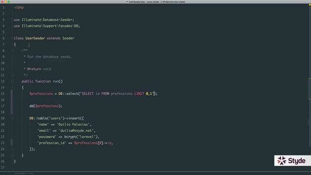 Construcción de consultas SQL con Laravel смотреть онлайн