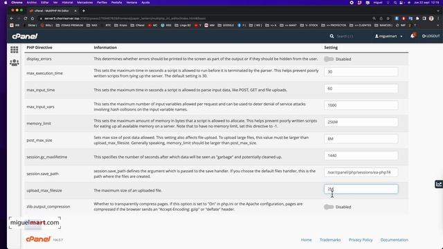 Error al subir ARCHIVOS a WP - El archivo subido supera la directiva upload max filesize en php.ini смотреть онлайн