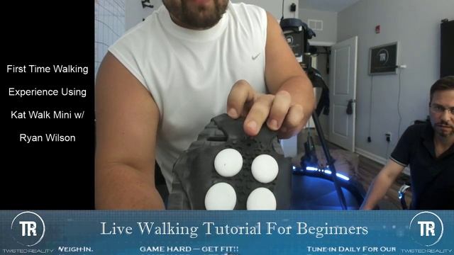 Blade & Sorcery - First Time Experience Using Kat Walk Mini VR Treadmill w/ New User смотреть онлайн