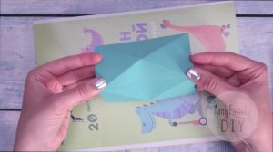 Ваза из бумаги за 5 минут. Простое оригами! Стаканчик с геометрическим узором.