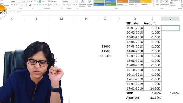 What Is XIRR? XIRR Vs IRR Vs CAGR | XIRR In Excel Explained By CA Rachana Ranade смотреть онлайн