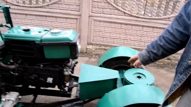 Самодельный мини-трактор из мотоблока (трактор своими руками) смотреть онлайн