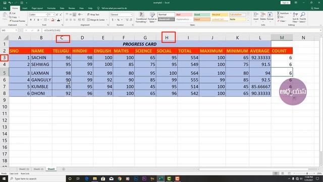 How to Use Basic Functions and Edit Data In Excel-2019 | Editing Group | Tutorial-12 | Telugu смотреть онлайн