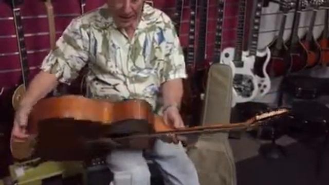 Caraya premium Arch-back mahogany top travel guitar смотреть онлайн