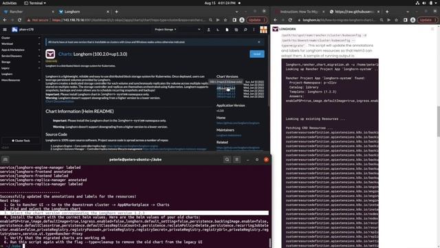 How To Migrate Longhorn Chart Installed in Old Rancher UI to the Chart in New Rancher UI смотреть онлайн