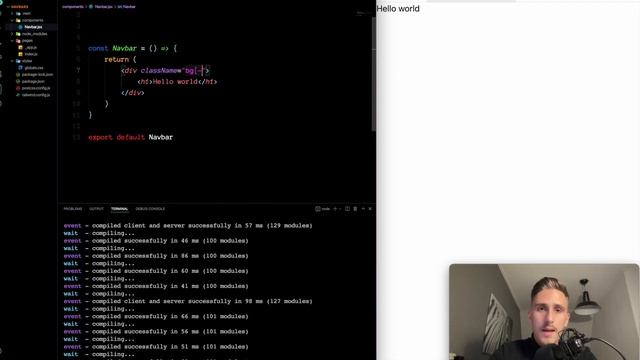 ? Build a Navbar with ReactJS, NextJS & TailwindCSS - PART 1 смотреть онлайн