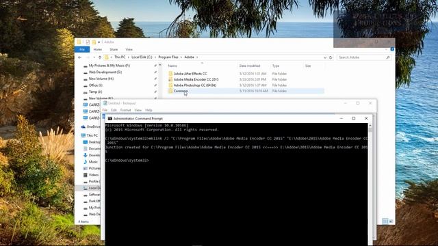 mklink Cannot create a file when that file already exists. - Adobe Media Encoder смотреть онлайн