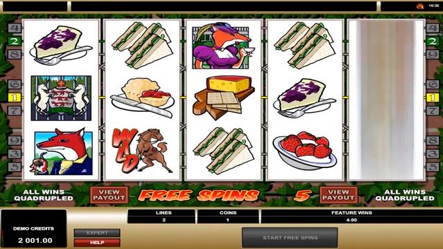 Microgaming - Tally Ho - Gameplay Demo смотреть онлайн