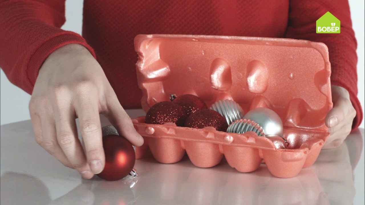 Правильно храним ёлочные игрушки. Как правильно хранить гирлянду. Советы по хранению вещей смотреть онлайн
