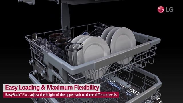 Easy Loading & Maximum Flexibility with LG QuadWash™ Dishwasher | LG South Africa смотреть онлайн