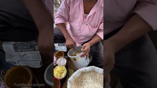 Most Famous Bengali Evening Snack Jhal Muri | Masala Muri | Indian Street Food Kolkata