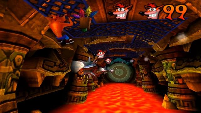 Crash Bandicoot 2 - 100% Gameplay, Level 16 hangin' out + totally fly смотреть онлайн