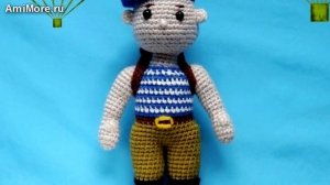Амигуруми: схема Десантник. Игрушки вязаные крючком - Free crochet patterns.