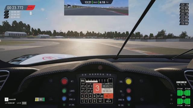 Assetto Corsa Competizione Ferrari 488 Evo GT3 смотреть онлайн