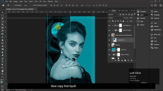 How to create a poster design in photoshop I Photoshop Tutorial I Abstract Poster I #photoshop смотреть онлайн