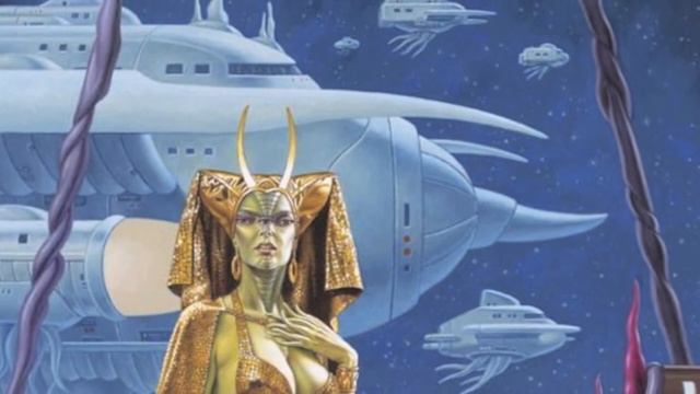 Старинные фантастические произведения искусства Scifi, смотреть онлайн