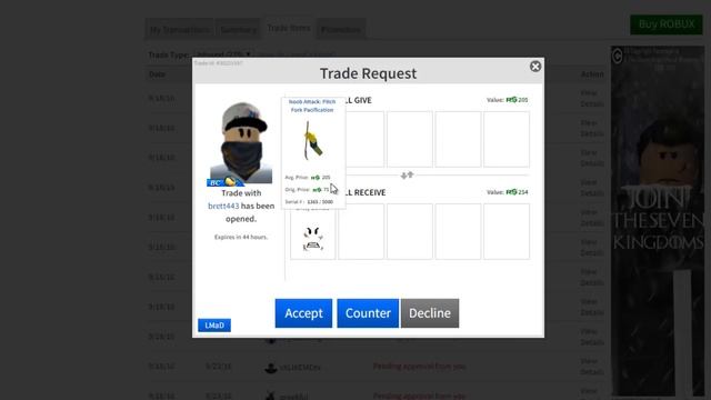 ROBLOX Trading to Dream Hats: OVER 420 TRADES TO REVIEW!!!! #3 смотреть онлайн