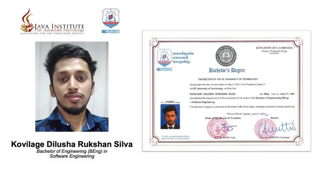 IIC University | (B Eng) in Software Engineering | Java Institute for Advanced Technology | ICBM смотреть онлайн
