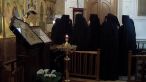 Монашеский хор Вознесенского Оршина женского монастыря. Видеозапись Богослужения.