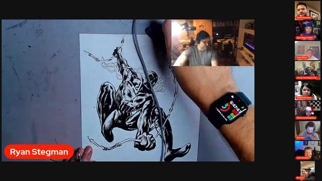 SPIDER-MAN 2099 | Ryan Stegman Sketch Sessions смотреть онлайн