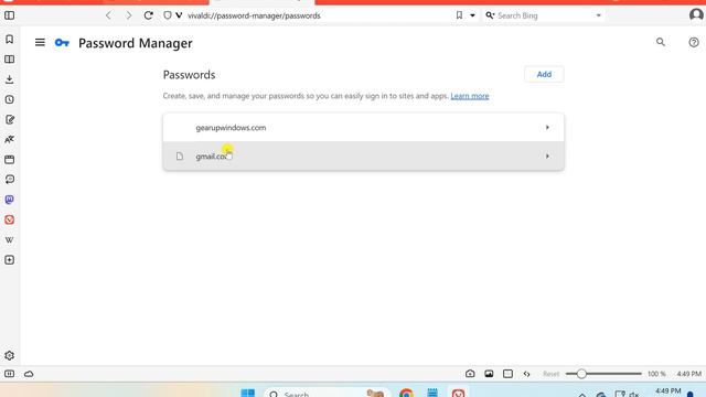 How to View, Edit, and Remove Saved Passwords on Vivaldi Browser on Windows 11 or 10 | GearUpWindow смотреть онлайн