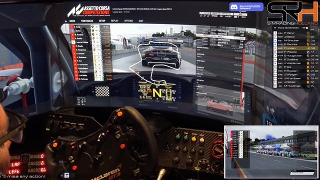 GT3 Lente Kriebels | R5 | Laguna Seca | 2x25 min | ACC | McLaren 720S GT3 EVO смотреть онлайн