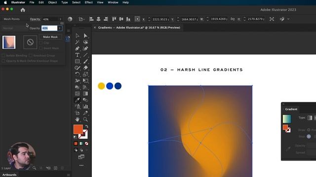 Ridiculously simple shortcut to Gradient Shapes Illustrator | Tutorial in 10 minutes! смотреть онлайн