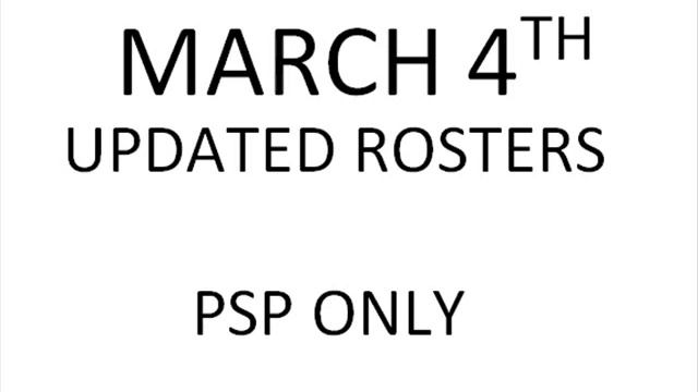 NBA2k13 PSP ROSTER UPDATE (March 4th,2014) смотреть онлайн