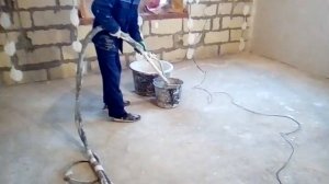 Калета 5.  Краткий обзор штукатурной станции на 380 вольт.
