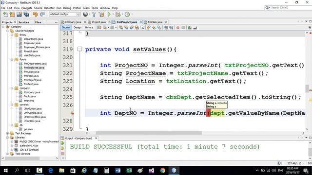 Add & Update & Delete On Project Form In JAVA #299 смотреть онлайн