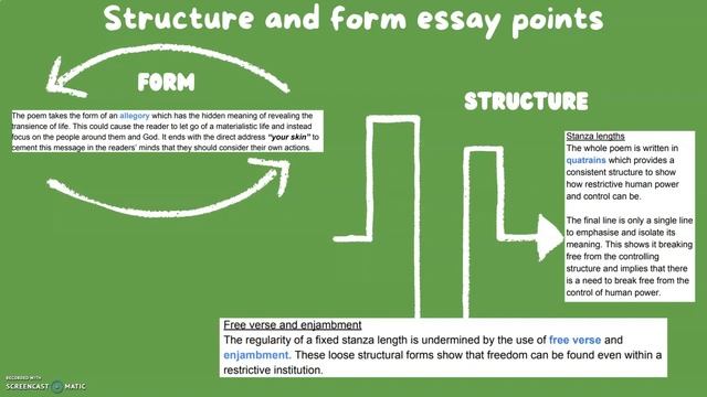 GCSE POETRY: Power & Conflict: Tissue смотреть онлайн