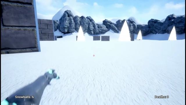 Snowball Combat | Unreal Engine 4 Game | Short Trailer смотреть онлайн