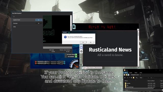 -Rusticaland- How to Update the Client смотреть онлайн