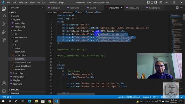 دمج HTML Template مع كود PHP وتقسيمة بطريقة سهلة وصحيحة #3 смотреть онлайн