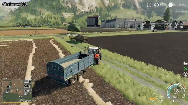 MANY COWS TO FEED Alpine DLC Timelapse - FS19 Ep 24 смотреть онлайн