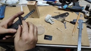 Нож своими руками из доступной стали 8х6нфт( нож от фуганка). Do-it-yourself knife.