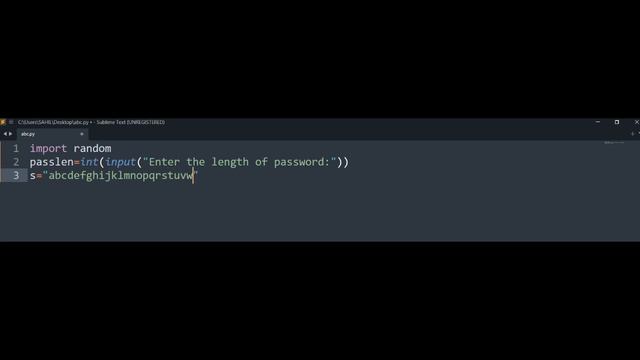 Generating random passwords using python смотреть онлайн
