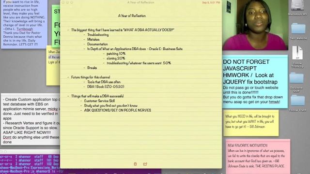 New Oracle DBA Career 8: My First Year Reflection (Non-Technical) смотреть онлайн