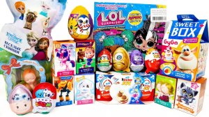 ВОСКРЕСНЫЙ МИКС 20 Сюрпризов ЛОЛ журнал ХОЛОДНОЕ СЕРДЦЕ Лапусики МАША И МЕДВЕДЬ