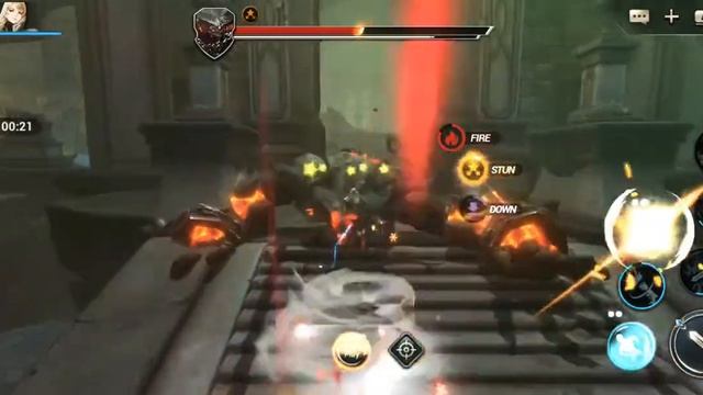 Hundred Soul - Frost Golem (Abyss) stun loops смотреть онлайн