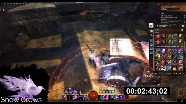 Gw2: Solo Sorrow's Embrace Path 3 [5:20] | Chrono смотреть онлайн